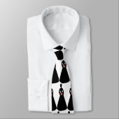 Silhouette Krawatte (Gebunden)