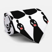 Silhouette Krawatte (Gerollt)