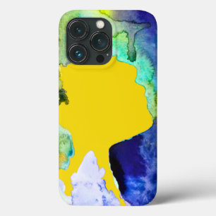 Silhouette Kunst abstrakte Aquarell Case-Mate iPhone Hülle