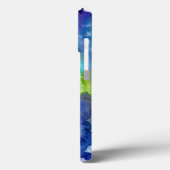 Silhouette Kunst abstrakte Aquarell Case-Mate iPhone Hülle (Rückseite / Links)