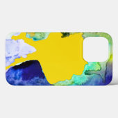 Silhouette Kunst abstrakte Aquarell Case-Mate iPhone Hülle (Rückseite (Horizontal))