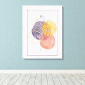 Silhouette Leinwanddruck (Insitu (Holzboden))