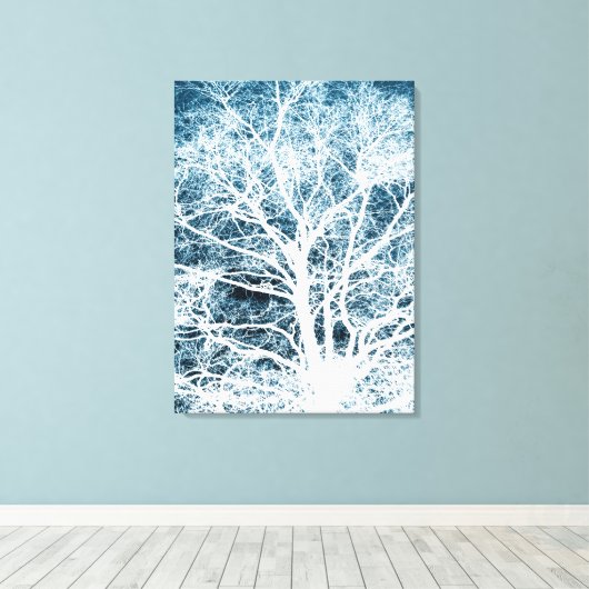 Silhouette Leinwanddruck (Insitu (Holzboden))