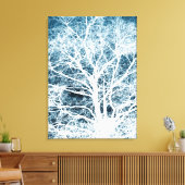 Silhouette Leinwanddruck (Insitu (Wohnzimmer))