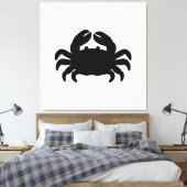 Silhouette Leinwanddruck (Insitu (Schlafzimmer))