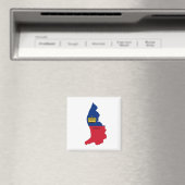 Silhouette Liechtenstein Magnet (In Situ (Geschirrspüler))