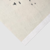 Silhouette Lion Head in Tree Decoupage Seidenpapier (Ausschnitt)