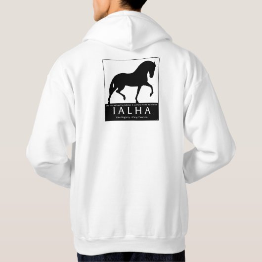 Silhouette-LogoHoodie Hoodie (Rückseite)