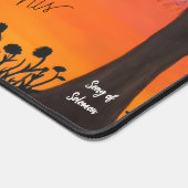 Silhouette Lovers Schreibtischunterlage (Ecke)