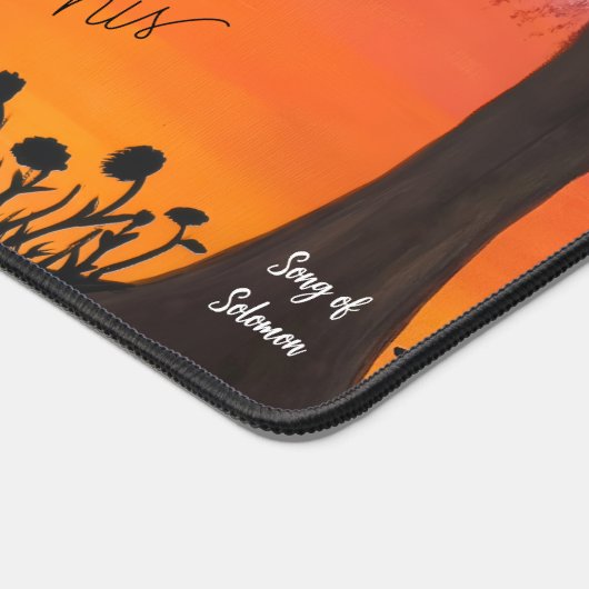 Silhouette Lovers Schreibtischunterlage (Ecke)