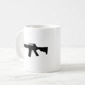 Silhouette M4 Kaffeetasse (Vorderseite Links)