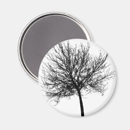 Silhouette Magnet (Vorderseite/Rückseite)