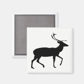 Silhouette Magnet (Vorderseite/Rückseite)