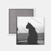 Silhouette Magnet (Vorderseite/Rückseite)