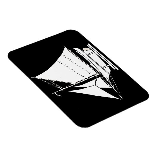 Silhouette Magnet (Rechte Seite)