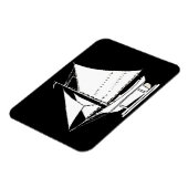 Silhouette Magnet (Linke Seite)