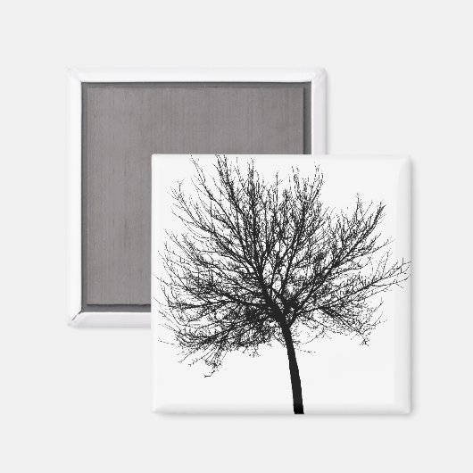 Silhouette Magnet (Vorderseite/Rückseite)