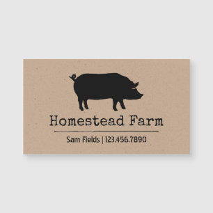 Silhouette Magnetkarte