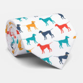 Silhouette Männer Krawatte (Gerollt)