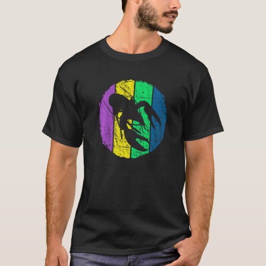 Silhouette Mardi Gras Celebration T-Shirt (Vorderseite)