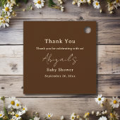 Silhouette Mare and Foal Sunset Horse Baby Dusche Geschenkanhänger