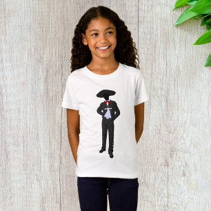 Silhouette Mariachi Mädchen T-Shirt