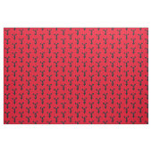 Silhouette mit dem Hintergrund - Kleinere Bilder Stoff (Fat Quarter (45,7 x 55,9 cm))