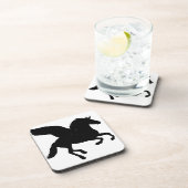 Silhouette mit Flügel Untersetzer (Rechte Seite)