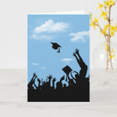 Silhouette mit Sky Karte (Gelbe Blume)