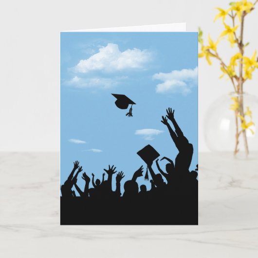 Silhouette mit Sky Karte (Gelbe Blume)