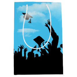 Silhouette mit Sky Mittlere Geschenktüte