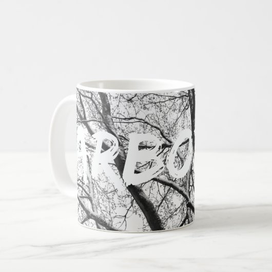 Silhouette Mono Kaffeetasse (Vorderseite Links)