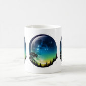Silhouette Moon Night Kaffeetasse (Mittel)