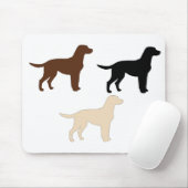 Silhouette Mousepad (Mit Mouse)