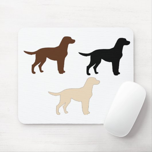 Silhouette Mousepad (Mit Mouse)