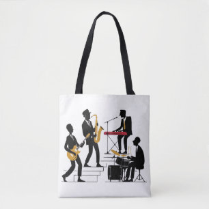 Silhouette Music Band Tasche