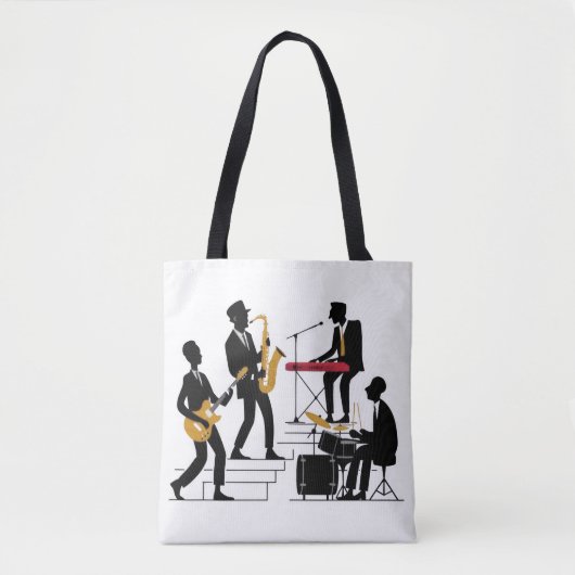 Silhouette Music Band Tasche (Vorderseite)