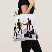 Silhouette Music Band Tasche (Von Nahem)