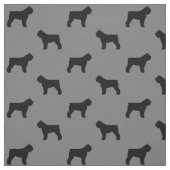 Silhouette-Muster Bouvier DES Flandres Stoff (Muster)