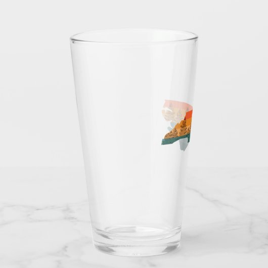 Silhouette North Carolina Tree Glas (Rechts)