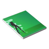 Silhouette Notepad Notizblock (angewinkelt)