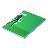 Silhouette Notepad Notizblock (Rotiert)