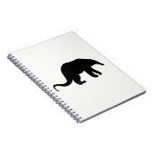 Silhouette Notizblock (Rechte Seite)