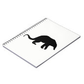 Silhouette Notizblock (Linke Seite)