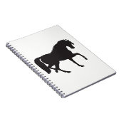 Silhouette Notizblock (Rechte Seite)