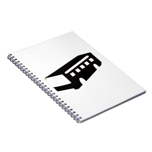 Silhouette Notizblock (Rechte Seite)