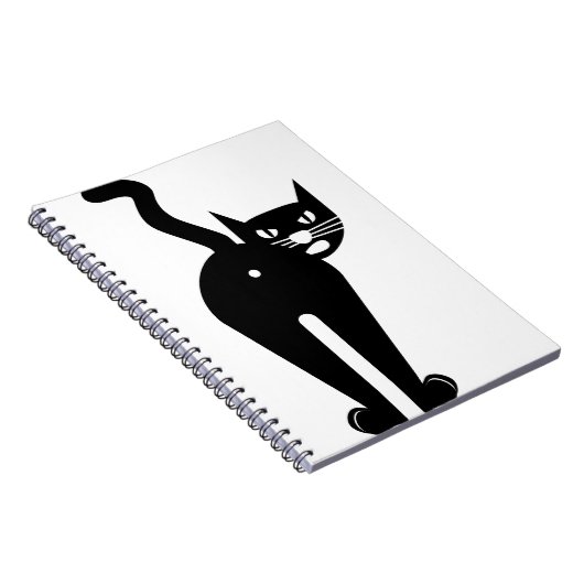 Silhouette Notizblock (Rechte Seite)