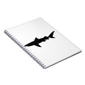 Silhouette Notizblock (Rechte Seite)