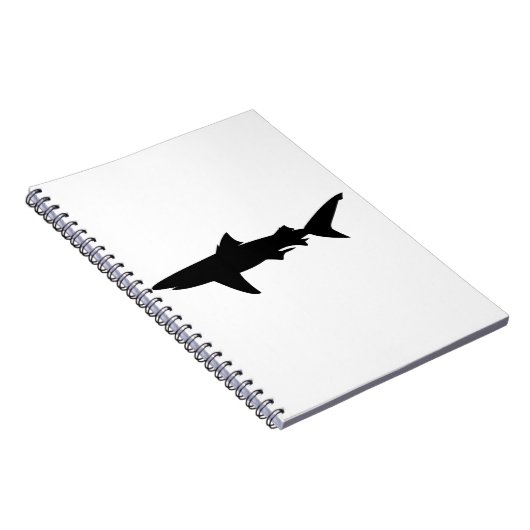 Silhouette Notizblock (Rechte Seite)