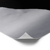 Silhouette of basketball player poster (Ecke)